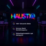 Akıllı RGB Işıklı Tabela